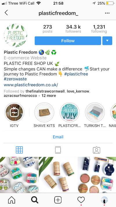 Perfect instagram bio