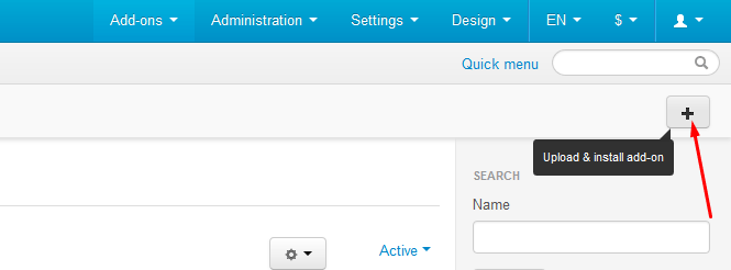 How to install a new CS-Cart or Multi-vendor add-on 3