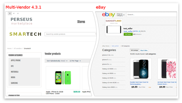 Vendor Page