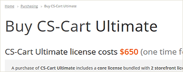 One-time Fee, Life-time License
