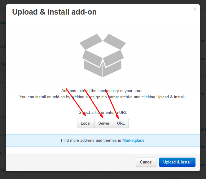 How to install a new CS-Cart or Multi-vendor add-on 4
